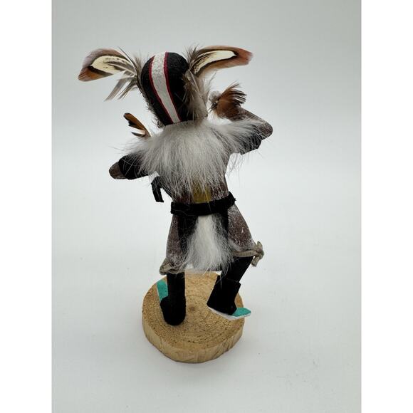 Vintage Native American Badger Kachina Doll Figurine Handmade 5” Collectibles - Picture 9 of 11
